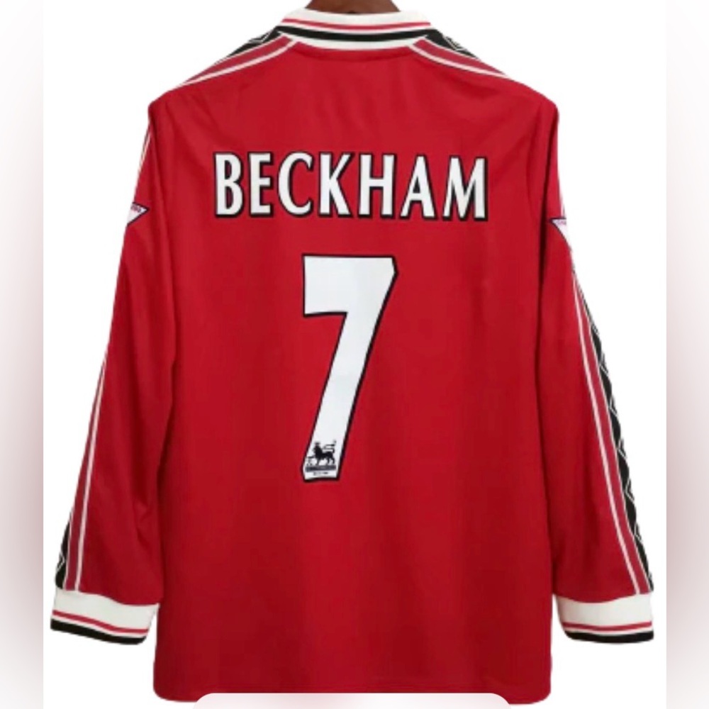Beckham Man U retro jersey